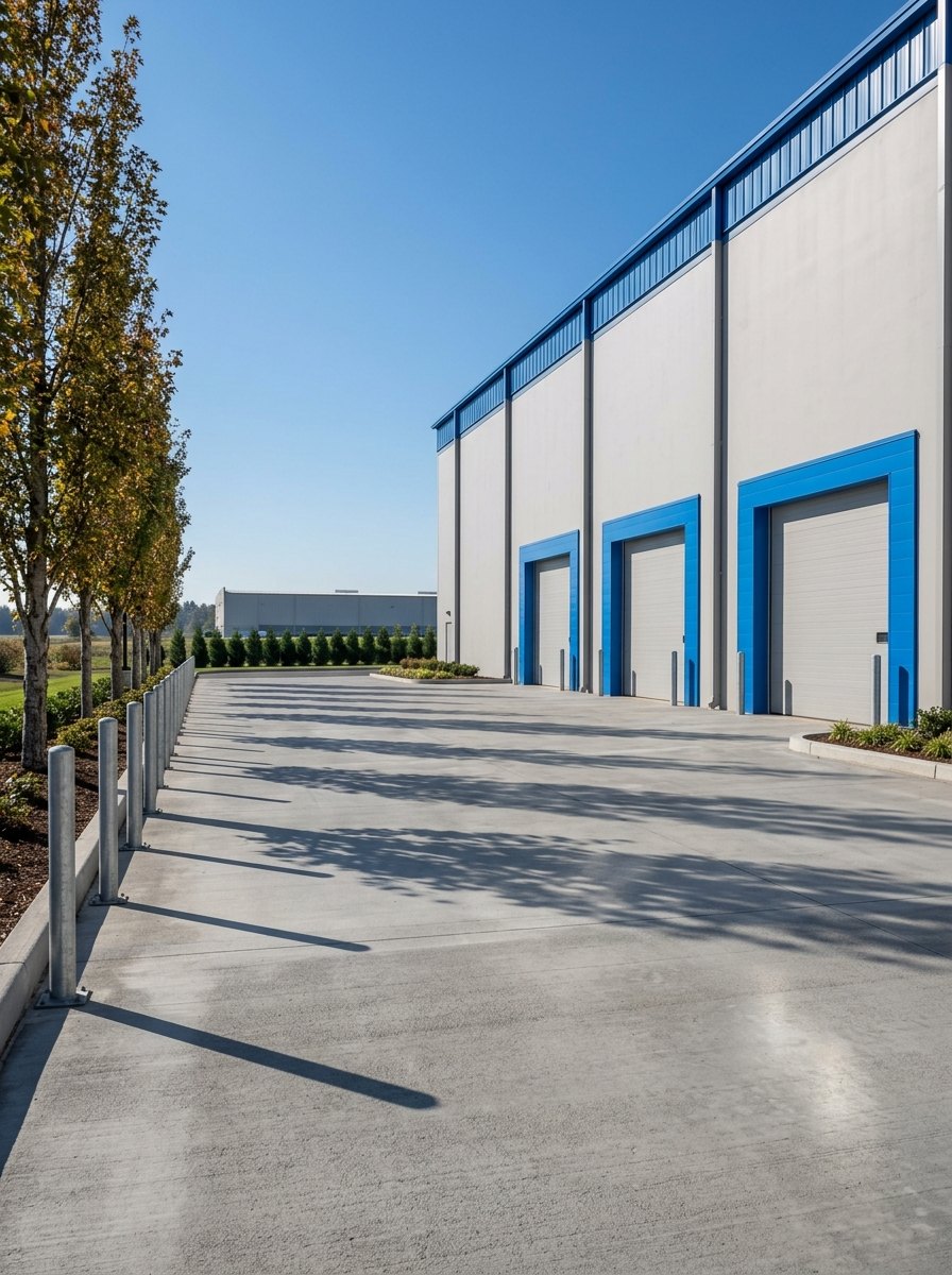 Industrial flex property exterior