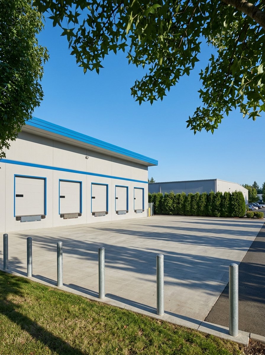 Industrial flex property exterior